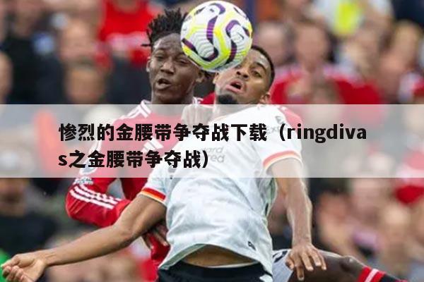 惨烈的金腰带争夺战下载（ringdivas之金腰带争夺战）