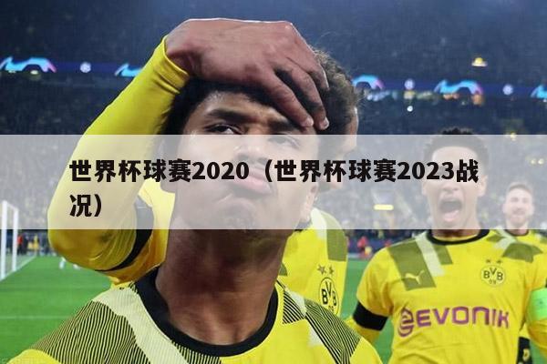 世界杯球赛2020（世界杯球赛2023战况）